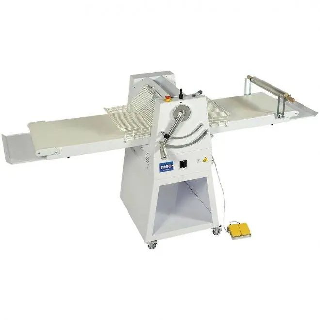Pizzadeeg Roller - 400 Volt - Geschikt voor 1000x488mm Bestel Nu