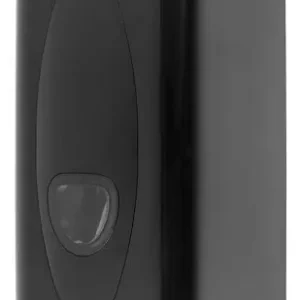 Hete Deal Toilet Tissue Dispenser - Kunststof Zwart - Geschikt voor max. 120 x 100 mm