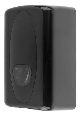 Hete Deal Toilet Tissue Dispenser - Kunststof Zwart - Geschikt voor max. 120 x 100 mm