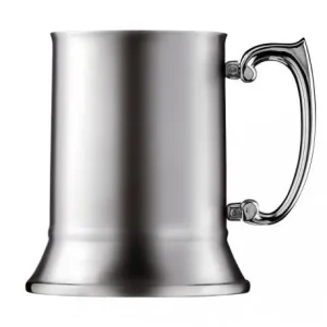 Tankard Beker - 450ml - Roestvrijstaal Flitsaanbieding