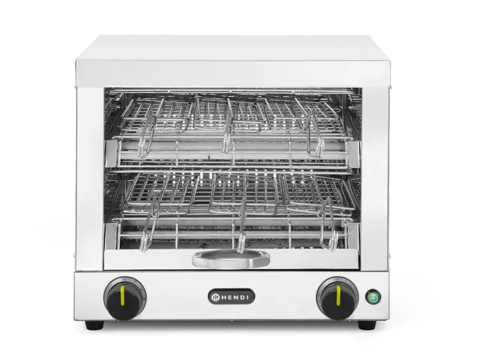 Meest Verkocht Tosti Apparaat - 2 Laags - 6 Klemmen - 438x290x(H)402mm