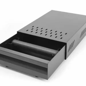Dagaanbieding Afkloplade Rechthoekig - Koolstofstaal - Geperforeerde Bovenkant - 350x250x(H)90mm
