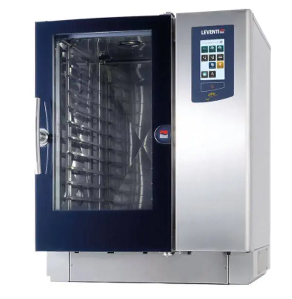 Beperkt Aanbod Bake-off Oven Leventi YOU 8 - Gas 21kW - 8x/10x/11x EN 60x40, GN, Trolleysysteem - 899x831x1087(h)mm