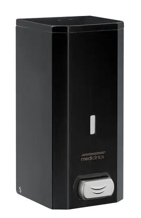 Zeepdispenser RVS Zwart - 1500 ml -1,5 ml Dosering Nu Kopen