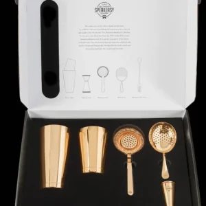 Cocktail Set - 6 Delig - Goudkleur Lage Kosten