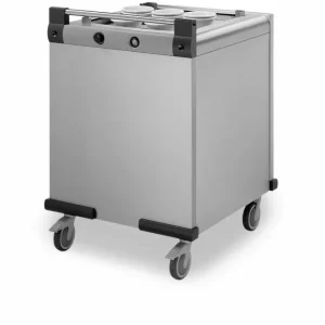 Verrijdbare Stapelaar Verwarmd - Mobile Containing DFR 500/500 - Dienbladen 500x500mm Uitverkoop
