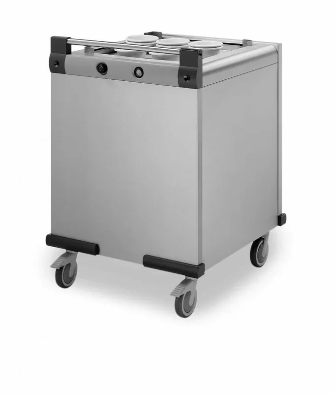 Verrijdbare Stapelaar Verwarmd - Mobile Containing DFR 500/500 - Dienbladen 500x500mm Uitverkoop