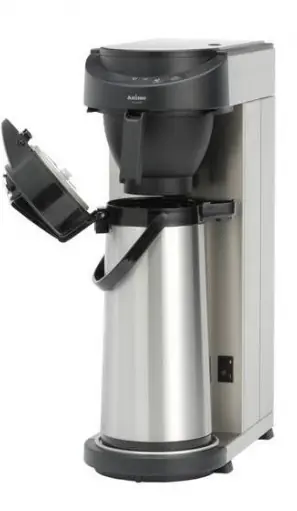 Hete Deal Koffiezetapparaat RVS Animo Vaste Wateraansluiting - 10572 - MT200 -Exc Thermoskan 2,1 Liter - 2100W