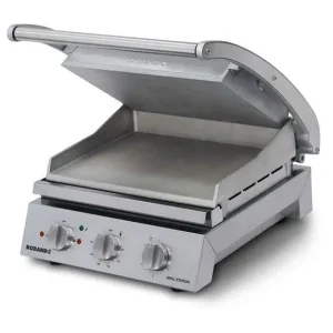 Korting Grill Station ROBAND - 6 Sandwiches - Effen Bovenplaat - 2200W