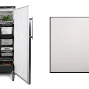 Voorraadskoelkast RVS 583 Liter - Geschikt voor 1/1GN - 750x750x(H)1864/1925mm - Links of Rechtsdraaiende Deur Finale Uitverkoop