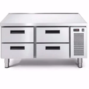 Tijdelijk Beschikbaar Lage Vrieswerkbank 2x 2 Lades - LINEAR SNACK 702BT/I 2C - 1200x685x(H)613mm