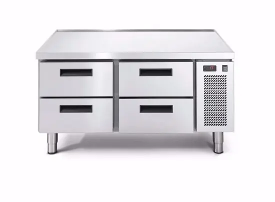 Tijdelijk Beschikbaar Lage Vrieswerkbank 2x 2 Lades - LINEAR SNACK 702BT/I 2C - 1200x685x(H)613mm