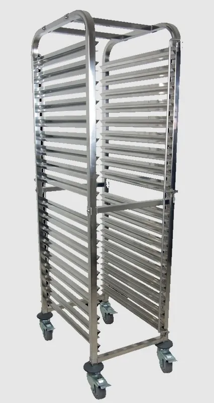 Regaalwagen Geschikt voor 18x 2/1 GN Max 150kg 590(b)x670(d)x1730(h)mm Premium