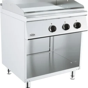 Aanbieding Base 700 Elektrische Bakplaat - Verchroomd Glad - 7,2 kW - 800x700x(H)900mm