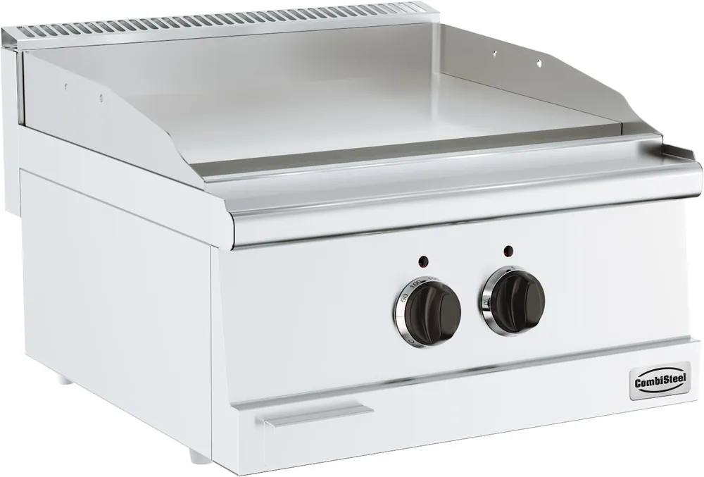 Base 600 Elektrische Bakplaat Tafelmodel - Glad 6 kW - 600x600x(H)300mm Speciale Aanbieding