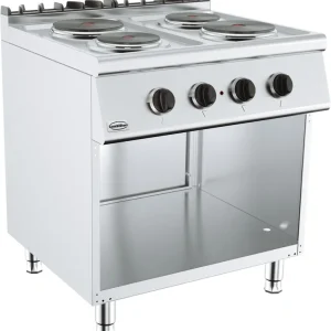 Beperkt Aanbod Base 700 Elektrische Kooktafel - 2x 2,25 & 2x 1,85 kW - 800x700x(H)900mm