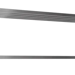RVS Wandschap 400mm Met Spijlen Complete set met 2 Planken 800(b)x400(d)x420(h)mm Direct Verzonden