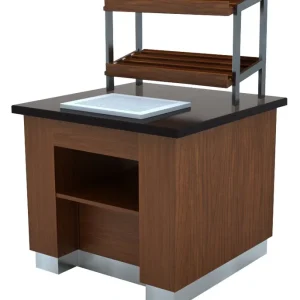 Beste Prijs Brood Buffet Wenge - 1000x1000x(H)900mm