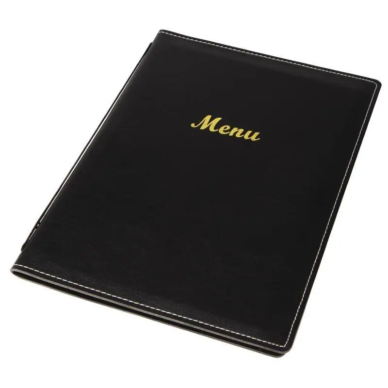 Menumap Leer A5 - Zwart Speciale Aanbieding