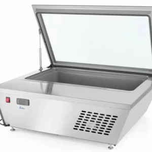 Vriesdisplay Tafelmodel RVS - 8x GN1/6 of 4x GN1/3 - 805x666x305(h)mm Gecertificeerd