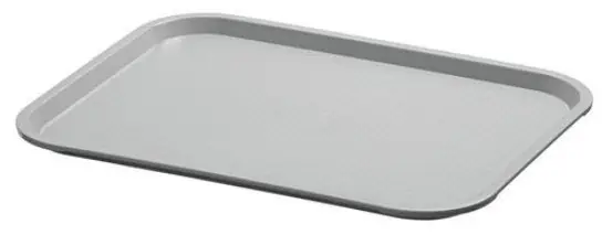 Direct Beschikbaar Robuust Dienblad Grijs - Gestructureerd Legvlak - 415x315mm