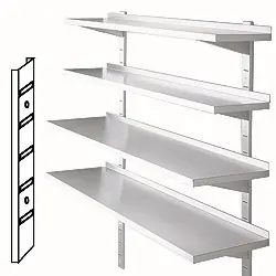 Nu Kopen Rails voor wandschappen - 600mm
