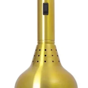 Bronzen verwarmingslamp - Ø180x360mm - Gemaakt in Europa - Kabel 1800mm - 250W lamp Incl. Gecertificeerd