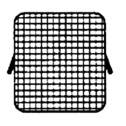 Betrouwbaar Mand RVS Voor Pastakoker - 2 Handgrepen - 300x325x230(h)mm