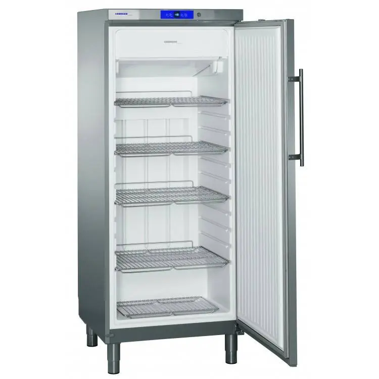 Shop Nu Vrieskast RVS Gastronomie op Poten - Liebherr - 478 Liter - 2/1GN - GGv 5060 - 75x75x(h)186cm