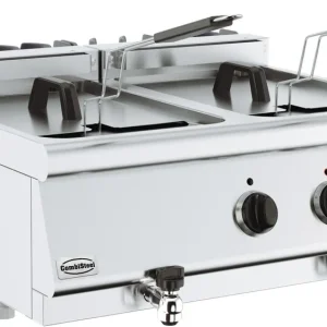 Express Levering Base 700 Elektrische Friteuse Tafelmodel - 2x10 Liter - 800x700x(H)300mm
