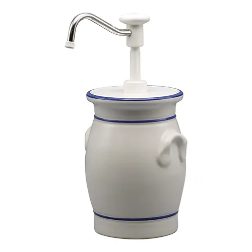 Sauzen Dispenser Keramische Pot - 2 Liter - Voor Mayonaise - Ø150x(H)330mm Op = Op