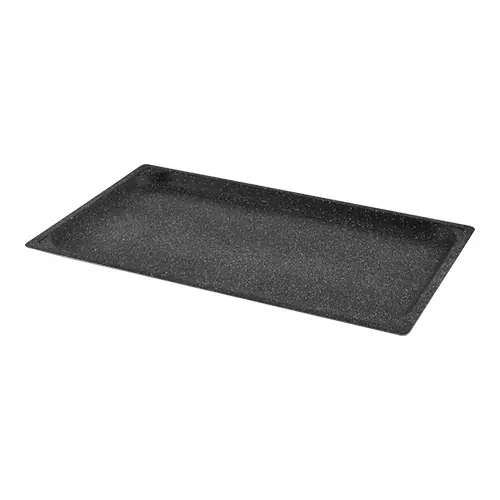 Weekendaanbieding Aluminium Bakplaat - Teflon Anti Aanbaklaag - 1/1 GN 530x325mm - 3 Hoogtes Beschikbaar