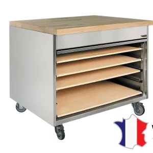 Parijse - zonder rits - op wieltjes - zonder bord 997(l)x800x900mm Actieprijs