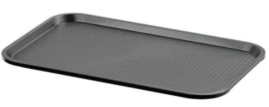 Shop Nu Robuust Dienblad Zwart - GN1/1 - Gestructureerd Legvlak