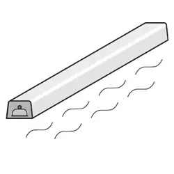 Bestel Nu Verwarmingselement + Weerstand - Bovenstructuur - 1455(l)mm