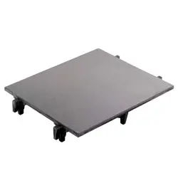 Snelle Levering Gladde Kookplaat Voor 1 Brander - 300x340x50(h)mm