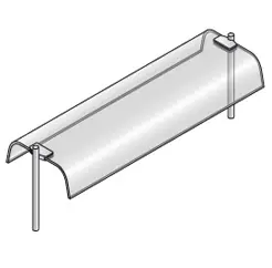 Dagaanbieding Bovenstructuur met gebogen ruit, dubbel