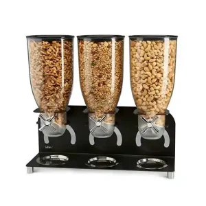 Aanbieding Ontbijtgranen Dispenser - 3x 3,5 Liter - 470x150x450mm