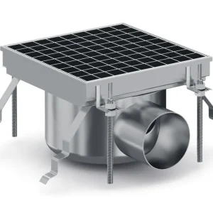 Gratis Retour Vloerput Vierkant - 200x200x(H)131mm
