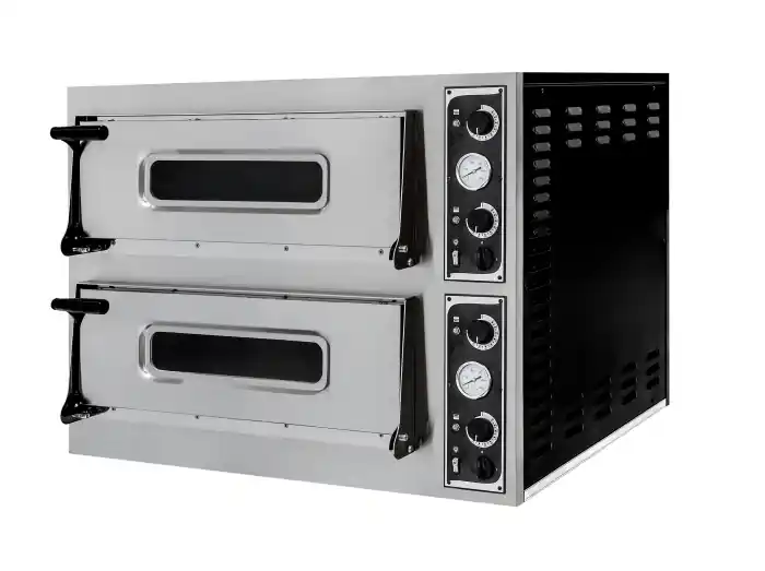 Express Levering Pizza Oven Dubbel BASIC 44 - 9400W - 975x924x(H)745mm