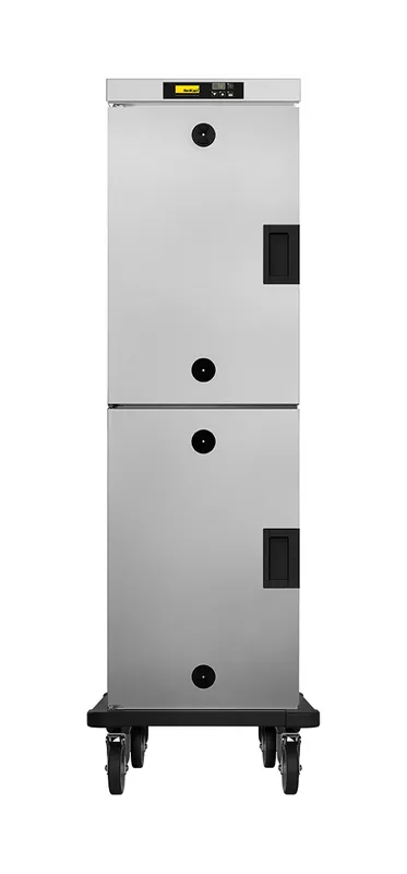 Warmhoudkast 2 Deuren HHT 161 E - Verrijdbaar - 16x GN1/1 - 550x735x(H)1760mm Must-Have