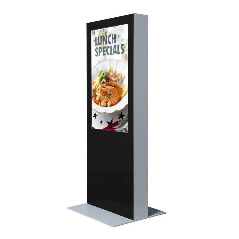 Digital Double Sided Totem Flitsaanbieding