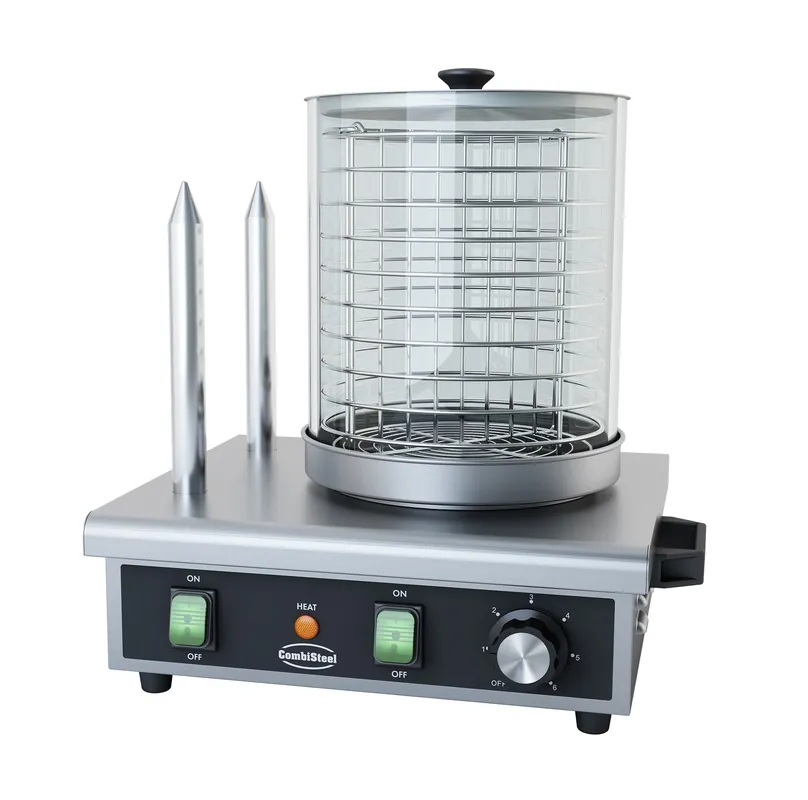 Nieuw Hot Dog Warmer - 2 Brood Verwarmstaven