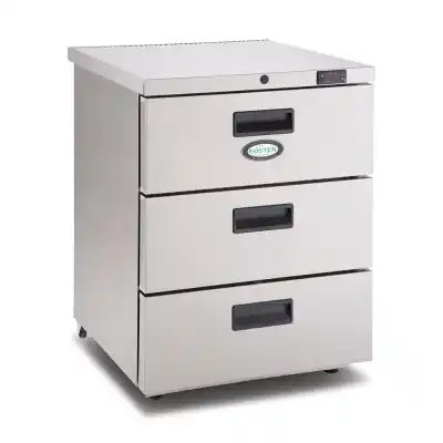 Onderbouwkoelkast HR150D - 3 Lades - 605x640x(H)830mm Bestseller