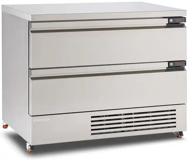 Flexdrawer Werkbank FFC6-2 - 2 Lange Gekoelde Lades - 1100x700x(H)900mm Koop Online