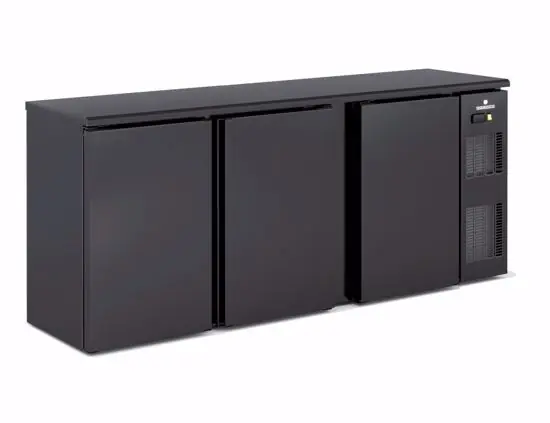 Coreco Drankenkoeler 490 L - -2°C / +8°C - SB-200-3 Deurs zwart Beperkt Aanbod