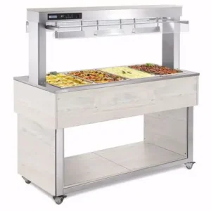Afinox Buffet - Gastrobuffetten - +30°C / +90°C - TR-RED 6/1 GN Actieprijs