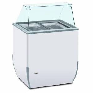 Korting Framec Schepijsvitrine - Statisch 4x 5l Bakken - -15°C /-25°C - BRIO ICE 4 SK