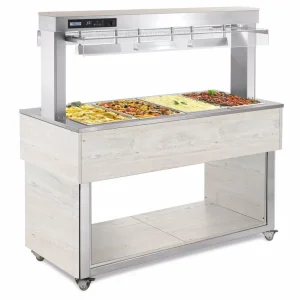 Express Levering Afinox Buffet - Gastrobuffetten - +30°C / +90°C - TR-RED 4/1 GN