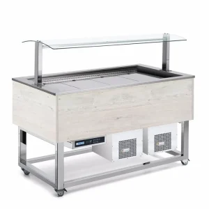 Afinox Buffet - Gastrobuffetten - +4°C / +8°C - ES-BUE 3/1 GN Finale Uitverkoop